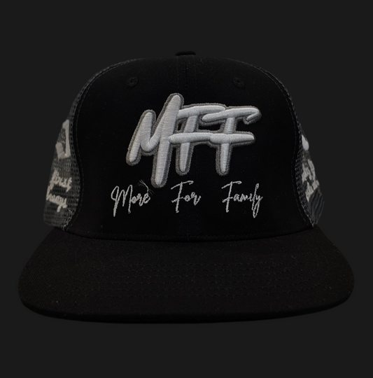 MFF 25 FFHA Hat - Black/Smoke Grey